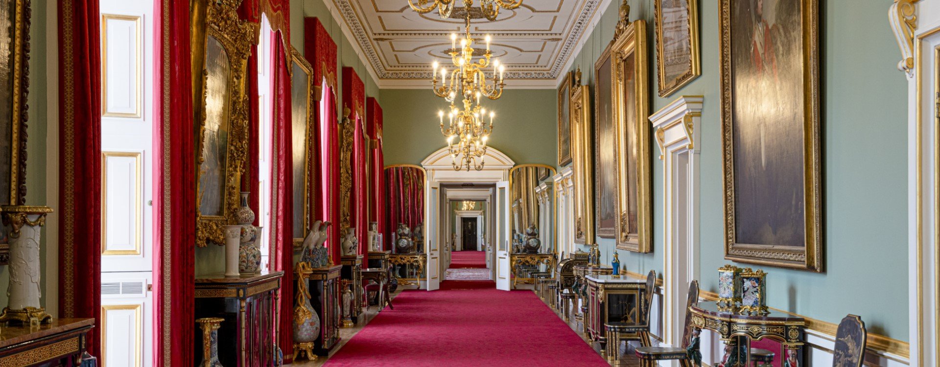 The Principal Corridor of the East Wing of Buckingham Palace