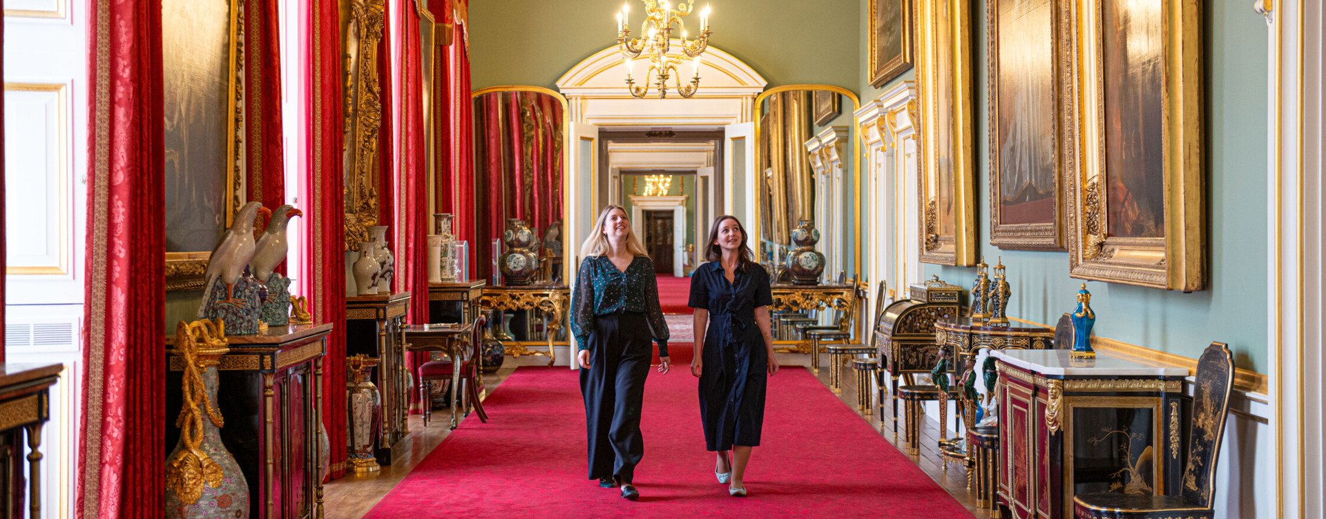 The Principal Corridor of the East Wing of Buckingham Palace