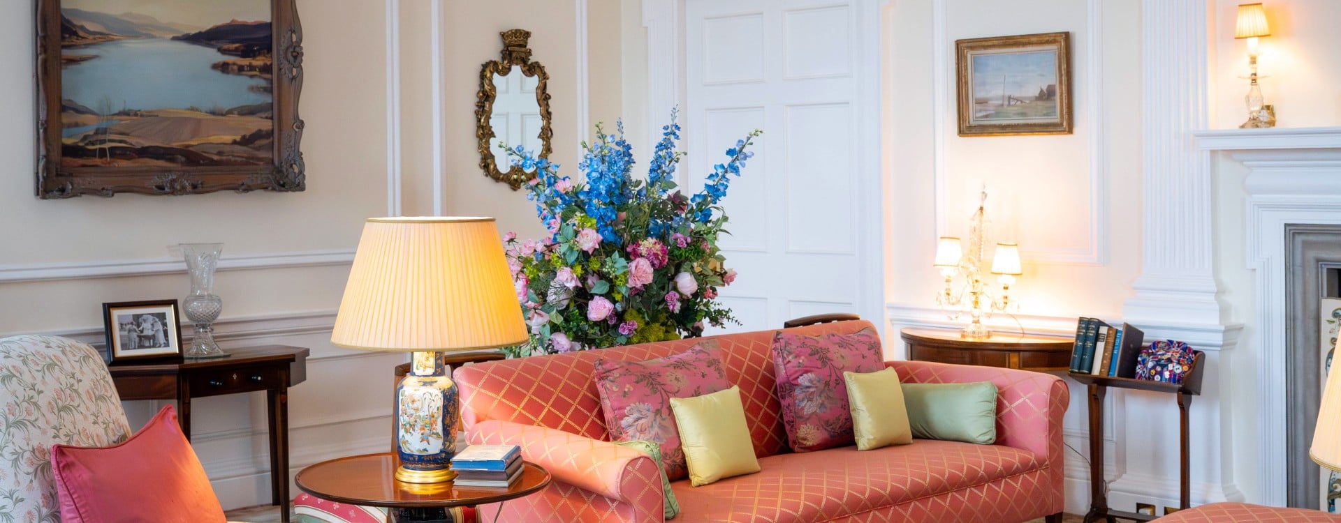The Sitting Room in the private apartments at the Palace of Holyroodhouse The Sitting Room in the private apartments at the Palace of Holyroodhouse