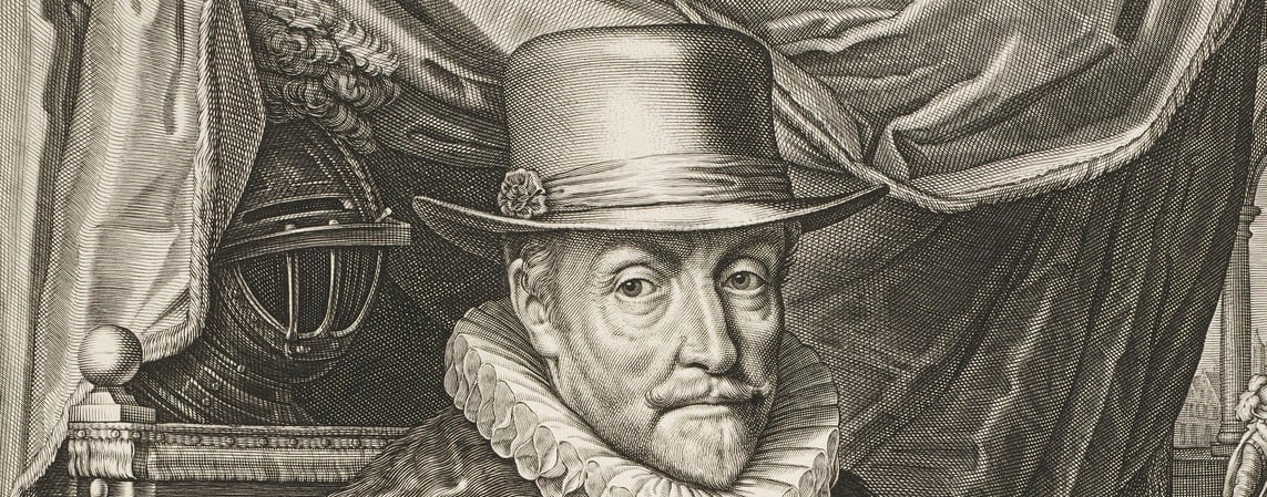 Detail from a portrait of William Prince of Orange