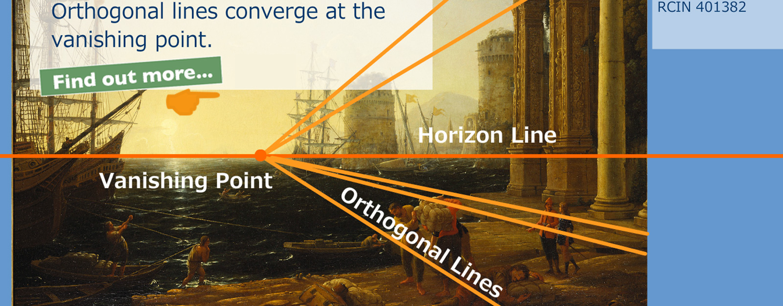 Looking at perspective: Children's activity banner