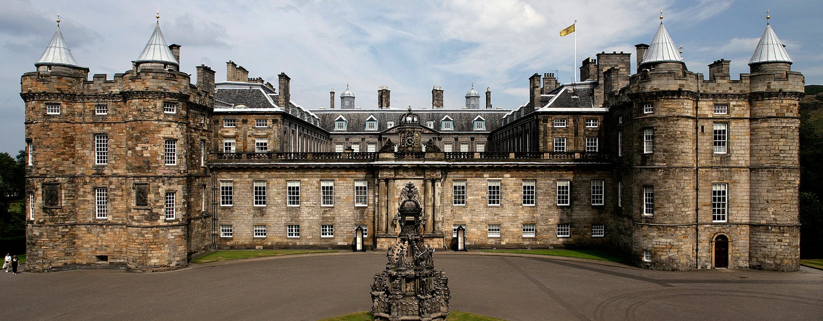 The Palace of Holyroodhouse in Edinburgh