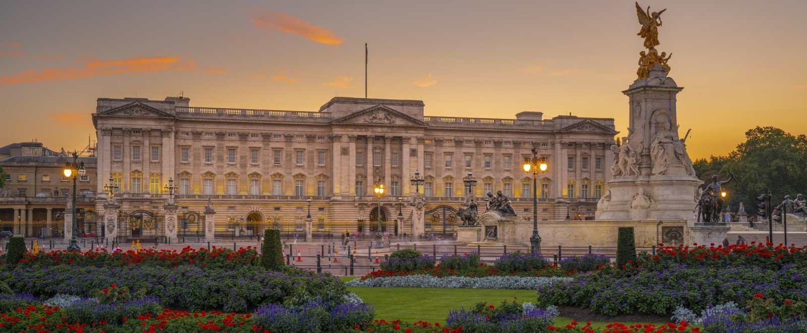 Buckingham Palace in morning light