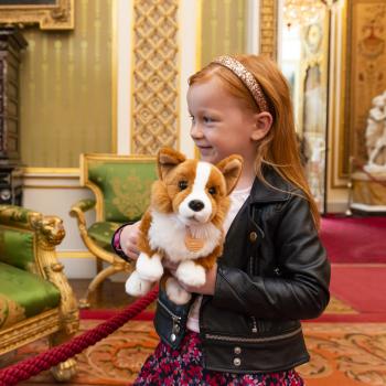 A child in Buckingham Palace