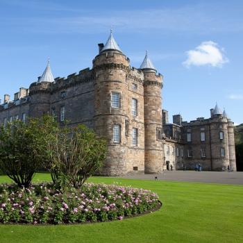 The Palace of Holyroodhouse in Edinburgh