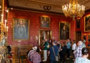 Visitors on an Exclusive Evening Tour