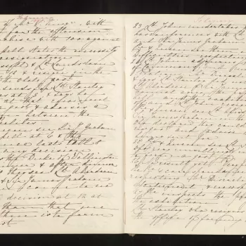 Selections and supplements from the Prince Consort's diaries dating from March 1850 to June 1852. Entries relate to a variety of public and private affairs.