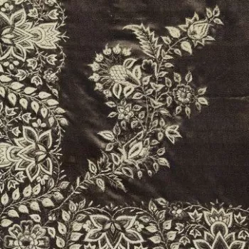Detail of an oriental carpet