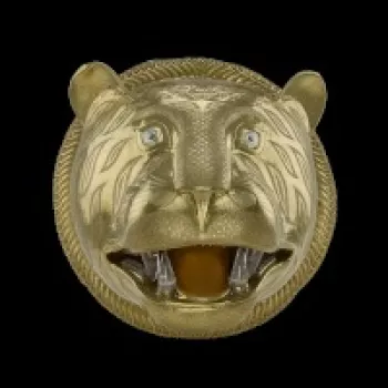 Tiger's head from Tipu Sultan's throne