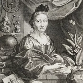 Portrait of Maria Sybella Merian, taken from a print