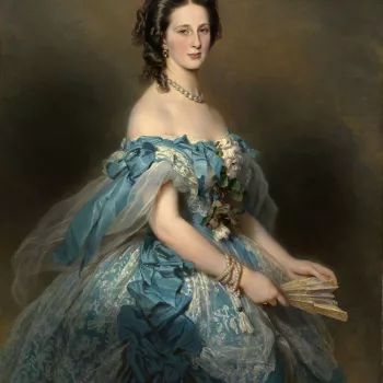 Considered a great beauty in her youth, with a tall, graceful figure, the Grand Duchess Alexandra, or &lsquo;Sanny&rsquo;, was the fifth daughter of Joseph, Duke of Saxe-Altenburg and Amalie Therese Louise, Duchess of W&uuml;rttemberg. In September 1848 s