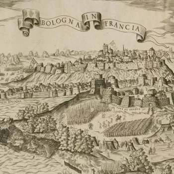 View of Boulogne, 1549 (Boulogne, Nord-Pas-de-Calais, France)
