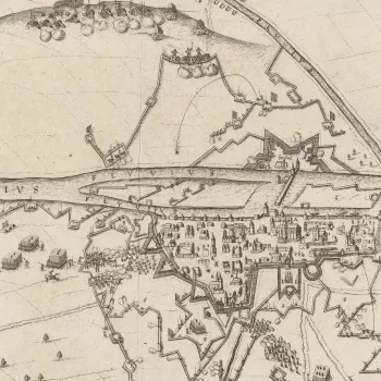 View of the siege of Regensburg, 1634 (Regensburg [Ratisbon], Bavaria, Germany) 49?02?04?N 12?07?09?E