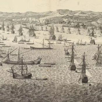 View of Genoa, 1684 (Genoa, Liguria, Italy) 44?24'22"N 08?56'01"E