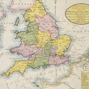 Item: Map of England, 1803
