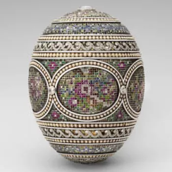 Faberge's Mosaic Easter egg