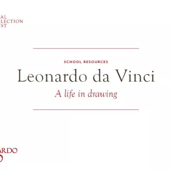 Leonardo da Vinci school resource booklet front cover