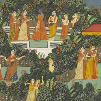 Detail from the Gita Govinda