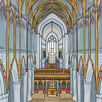 Illustration of Holyrood Abbey