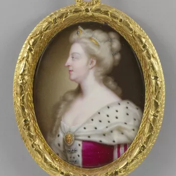 Portrait of Queen Caroline of Ansbach by Christian Friedrich Zincke