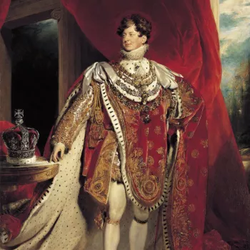 George IV in 1821, two years before he turned his attention to refurbishing Windsor. RCIN 405918