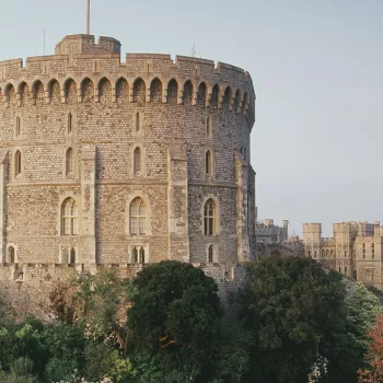 Windsor Castle's iconic Round Tower