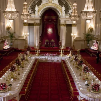 The Ballroom at Buckingham Palace