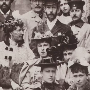 Photograph of members of Queen Victoria's family