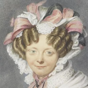 Watercolour portrait of Princess Sophia