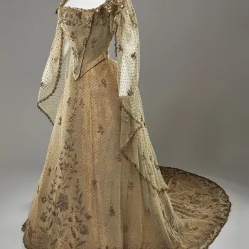 Queen Alexandra's Coronation dress