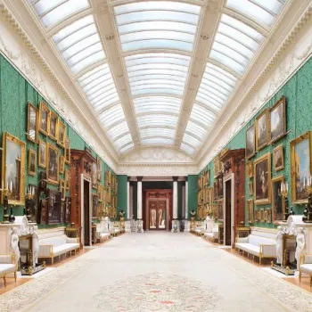 The Picture Gallery at Buckingham Palace.