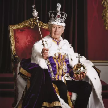 His Majesty King Charles III on Coronation Day