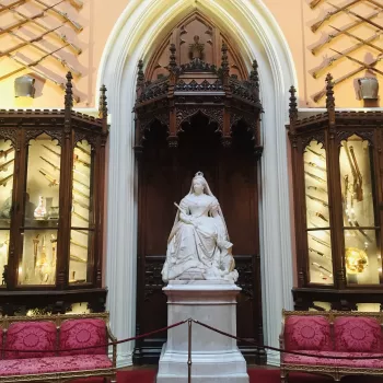 photograph of current display in the Grand Vestibule