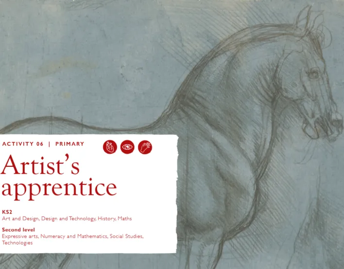 Artist's apprentice resource cover