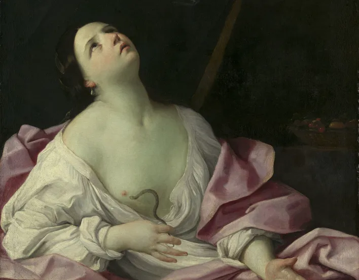 Cleopatra with the Asp
