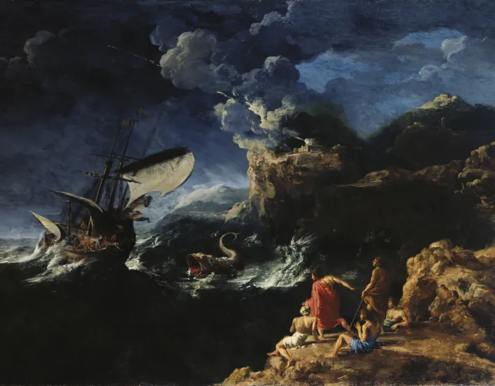 Seascape with Jonah and the Whale