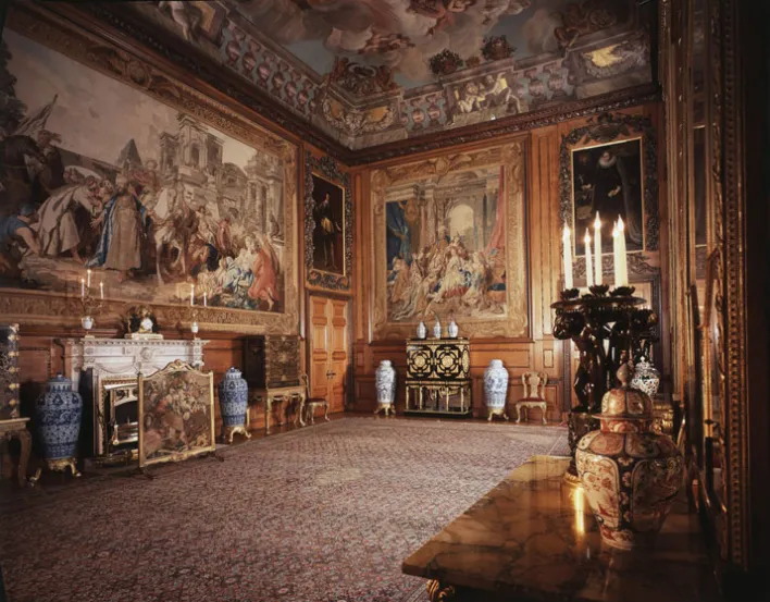 The Queen's Audience Chamber at Windsor Castle