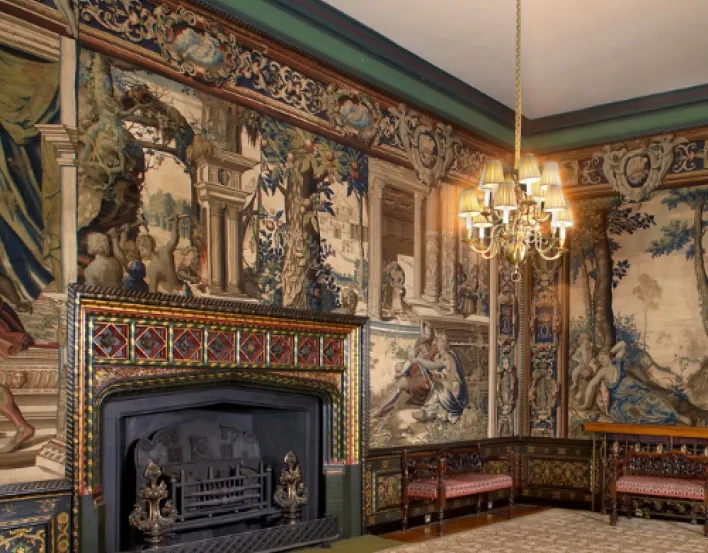 The Tapestry Room in St. James's Palace.
