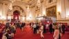 Visitors in the Ballroom, Buckingham Palace
