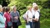 A warden with a group in the garden at Clarence House