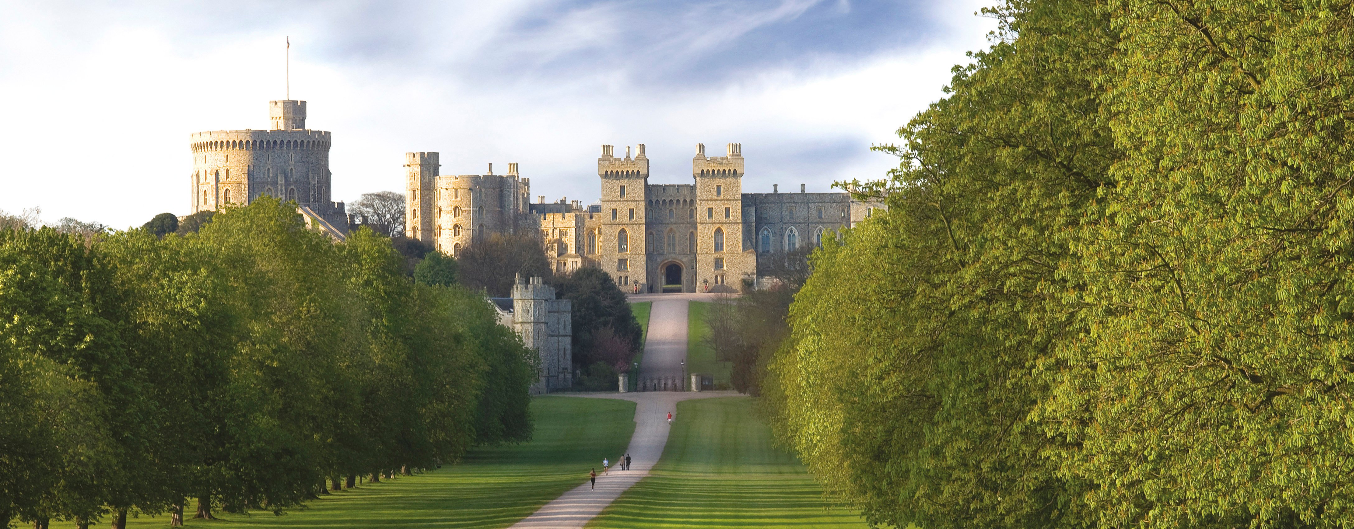 The long walk to Windsor Castle